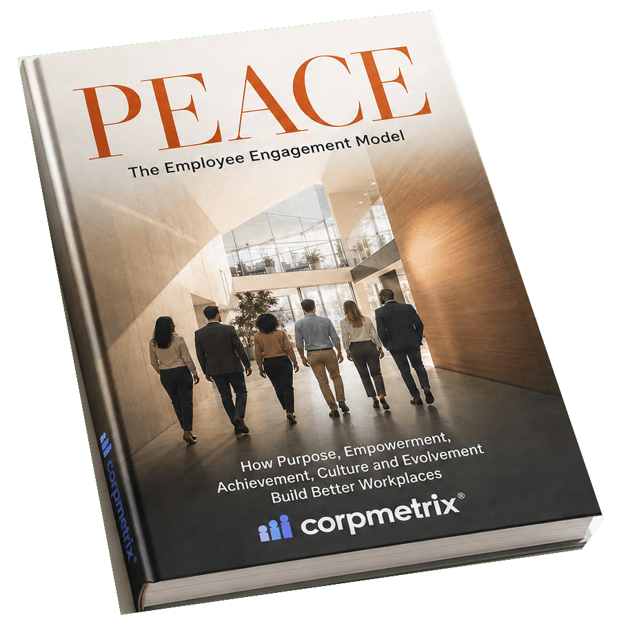PEACE: The Employee Engagement Model — CorpMetrix book cover