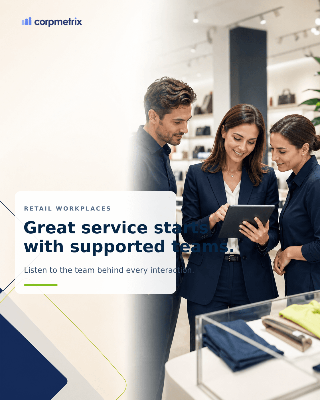 Retail employee experience social design